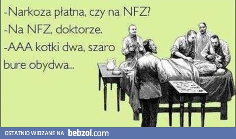 Oj ten polski NFZ..